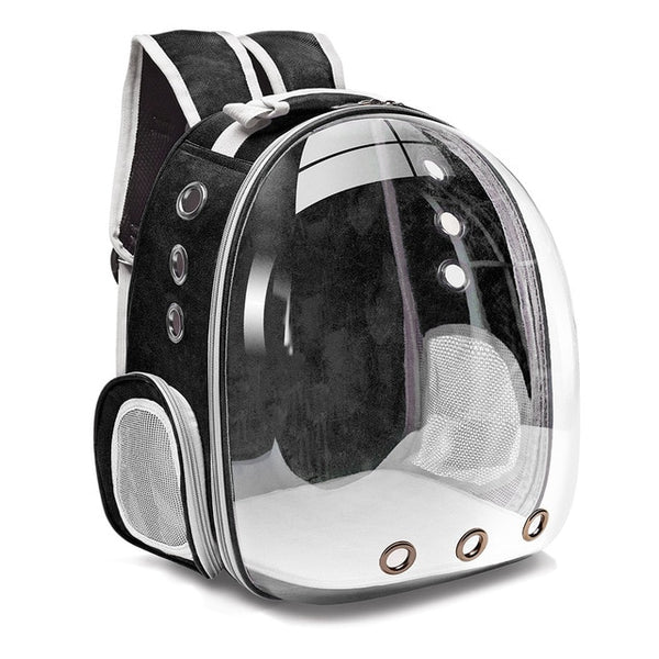 Breathable Pet Carriers Small Dog / Cat Backpack Travel Space Capsule