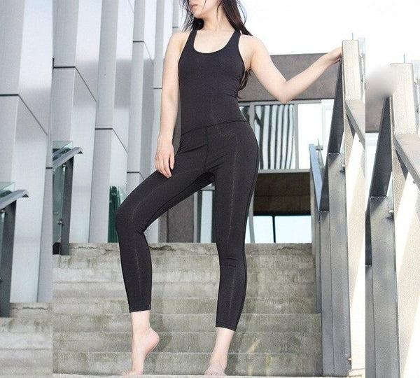 Backless Fitness Bodysuit