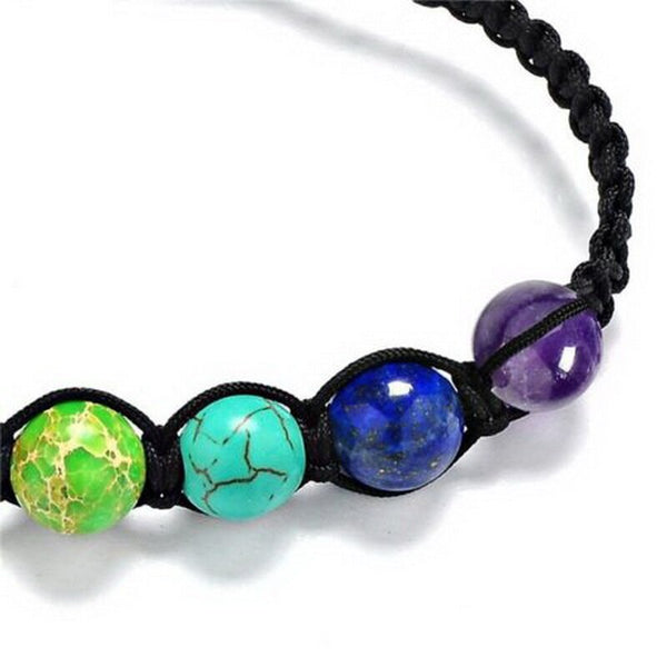 8mm - 7 Chakra Yoga Bracelet