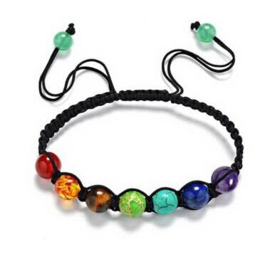 8mm - 7 Chakra Yoga Bracelet